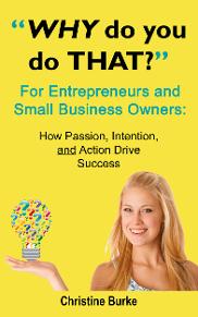 Why do you do THAT Book For Entrepreneurs and Small Business Owners by Christine Burke available at Amazon